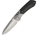 Image of Remette Meteor Button Linerlock Ti/CF RMTRTPTEL