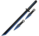 Image of Rite Edge Ninja Sword Thrower Set Blue