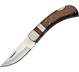 Image of Rite Edge Single Bolster Brown 3in Folding Knife