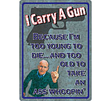 Image of River's Edge Sign 12"x17" "too Young To Die"