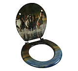 Image of River's Edge Toilet Seat - Horse V Schultz