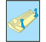 Image of Rotatrim 14in Roll Dispenser For Technical And Powertech Cutters RC-RCPTRD