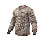 Image of Rothco Long Sleeve Digital Camo T-Shirts