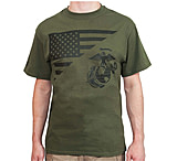 Image of Rothco US Flag / USMC Eagle / Globe &amp; Anchor T Shirt - Men's