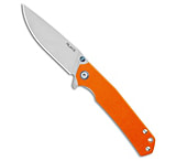 Image of RUIKE P801 Frame Lock Knife Orange G-10/Stainless Steel 3.5 Stonewash 1B27A28D