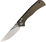 Image of S-TEC Axis Lock Carbon Fiber STTS023 3.50 in Carbon Steel Folding Knife