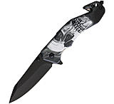 Image of S-TEC Linerlock A/O STT270191 3.50 in Stainless Steel Assisted Opening Folding Knife