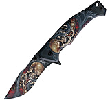 Image of S-TEC Skull Linerlock A/O Folding Knife