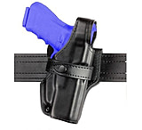 Image of Safariland 070 Duty Holster, SSIII Mid-Ride, Level III Retention - Plain Black, Left Hand 070-610-162