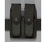 Image of Safariland 4110 Magazine Holder, Double - Plain Black, Ambidextrous 4110-383-4BL