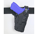 Image of Safariland 6070 Raptor Level IV, Mid-Ride UBL Holster - Plain Black, Right Hand 6070-683-61