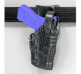 Image of Safariland 6075 Raptor Level IV, Low-Ride UBL Holster - Hi Gloss Black, Left Hand 6075-777-92