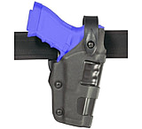 Image of Safariland 6270 Raptor Level II Plus, Mid-Ride UBL Holster - Hi Gloss Black, Left Hand 6270-373-92