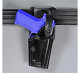 Image of Safariland 6285 1.50&quot; Belt Drop, Level II Retention Holster - Plain Black, Left Hand 6285-3837-62