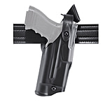 Image of Safariland 6360 ALS/SLS Mid-Ride Level III Retention Duty Holster, Basketweave &amp; Hi Gloss Finish, Left Hand