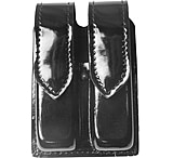 Image of Safariland 77 Double Handgun Magazine Pouch - Hi Gloss Black, Ambidextrous 77-94-9HS