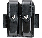 Safariland 77 Double Handgun Magazine Pouch - Plain Black, Ambidextrous 77-383-2HS