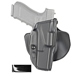 Safariland 6378 ALS Paddle &amp; Belt Slide Holster, S&amp;W M&amp;P 45C w/o Safety, STX Black Hi-Gloss, Right Hand, 6378-919-491