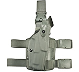 Image of Safariland 6305 ALS Tactical Holster w/ Quick Release Leg Harness - STX Foliage Green, Right Hand 6305-91-541