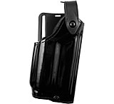 Image of Safariland 6280 Level II Retention, Mid-Ride Holster - Hi Gloss Black, Right Hand 6280-77421-91