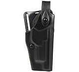 Image of Safariland 6280 Level II Retention, Mid-Ride Holster - Plain Black, Left Hand 6280-39512-62