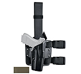 Safariland Model 6384 ALS/OMV Drop-Leg Glock Holster, Glock 34/Glock 35, Right Hand, STX, Foliage Green, 6384-683-541