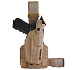 Safariland Model 7304-SP10 7TS ALS/SLS Tactical Holster, Left Hand, STX Plain, Black, 7304-28327-412-SP10