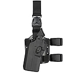 Safariland Model 7385rds 7ts Als Omv Tactical Holster W/ Quick Release Leg Strap For Glock 17 W/ Light
