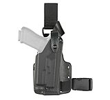 Image of Safariland 6005 SLS Tactical Holster w/ Quick Release Leg Harness - STX Tactical Black, Right Hand 6005-14921-121