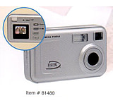 Image of Sakar 2.1 MP 1600x1200 Digital Camera w/ Flash 16MB and Color LCD Screen 81480