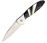 Image of Santa Fe Stoneworks Custom Kershaw Leek Mtalpo Assisted Opening Folding Knife