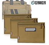 Image of Savior Equipment Replacement Pistol Sleeve for Specialist Range Bag - 3 Pack
