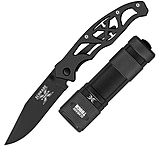 Image of Schrade Framelock/ Flashlight Combo Folding Knife