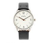 Image of Simplify The 6300 Leather-Band Watch