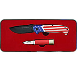 Image of Smith &amp; Wesson America's Heroes &amp; Shotshell Knife Set w/Tin