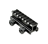 Image of Sniper 7 Slot Riser Rifle Scope Mounts w/See Through Hole for Picatinny/Weaver
