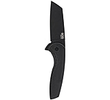 Image of SOG Specialty Knives &amp; Tools Aegis Flk 2.0 Frame Lock 14-41-04-43 Blackwash Stainless Steel Wharncliffe Pocket Knife