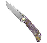 Image of Spartan Blades Harsey Frame Lock Knife Zeus Titanium 3.9 Stonewash 1BB57B29