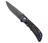 Image of Spartan Blades Mini Harsey Folder Frame Lock Storm Watch Custom 3.25 Damascus F160757B