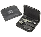 Image of Springfield Armory XD Notebook-Style Soft Case Black With Cross Cannon Logo GE5286CC