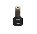 Image of Stallion Leather Epaulet Mic Holder Allows Mic