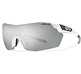 Image of Suncloud Polarized Optics Pivlock V2 Max Sunglasses-White-Super Platinum shed10018