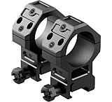 Swampfox H.E. Rifle Scope Rings, 34mm Tube, 1.93in Centerline Height, /w Integral 45-degree Offset Reflex Side Mount, Black, MRH34-H