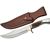 Image of Steel Stag Iron Cougar Deer Antler Knife