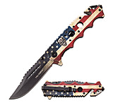 Image of TAC Force Clip Point Spring Assisted Knife w/Cutter and Glass Breaker