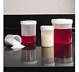 Image of Taral Plastic Round Bottles, Polypropylene, Wide Mouth 16196-069, Pack of 25