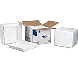 Image of Tegrant Thermosafe ThermoSafe Insulated Shippers, Expanded Polystyrene, ThermoSafe Brands 656 Assembled Foam Unit In Corrugated Carton, Case of 2