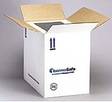 Image of Tegrant Thermosafe ThermoSafe Insulated Shippers, Polyurethane, Thermosafe Brands E238UPS 3.8 Cm (11/2&quot;) Wall Thickness