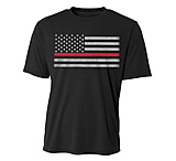 Image of Thin Blue Line Classic Thin Red Line Polyester Shirt