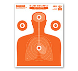 Thompson Target Basic Training Silhouette 19x25in Life Size Economy Paper Shooting Targets